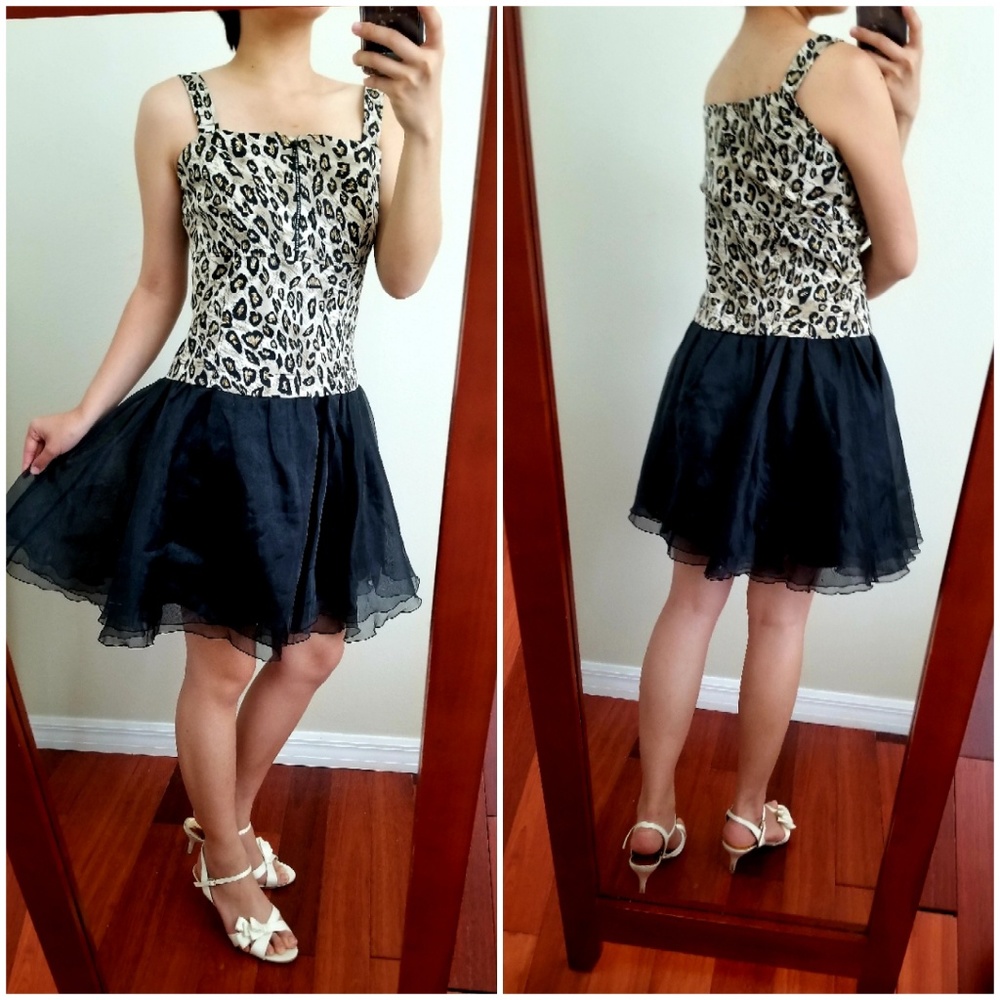 Cheetah Party Dress